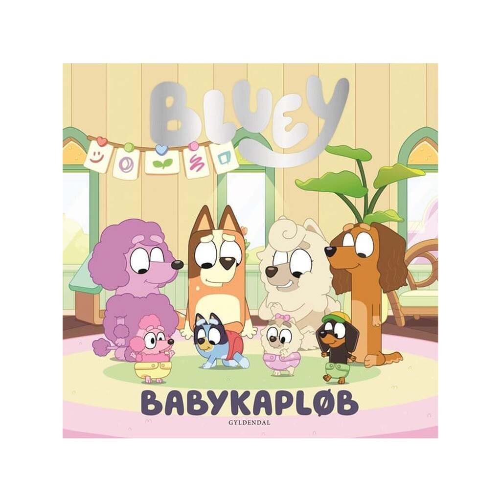 Bluey - Babykapløb - Børnebog - Hardcover