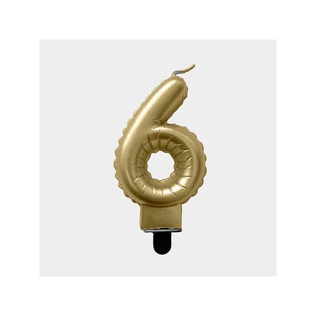 SCANSEASON Tallys 6  7.5 cm. guld