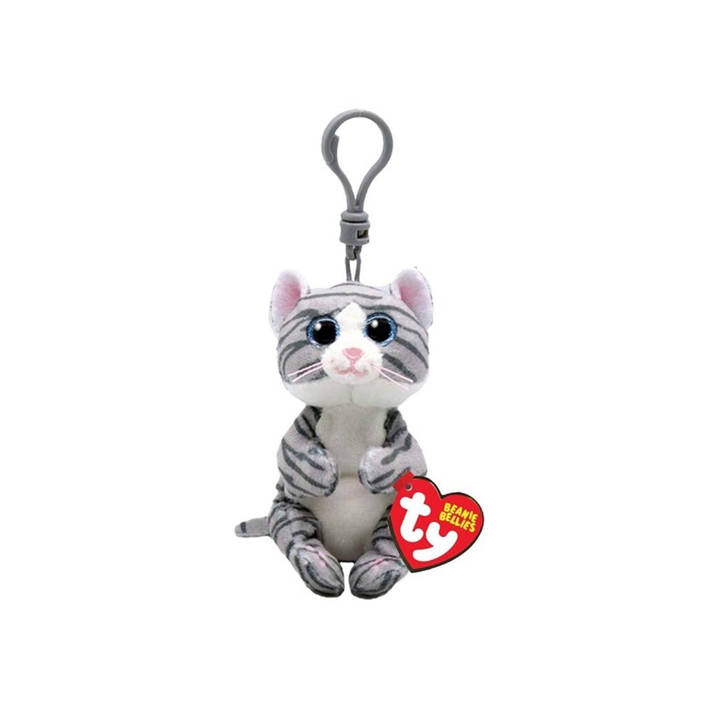 Ty Beanie Babies Bellies Clip Mitzi Cat 10cm