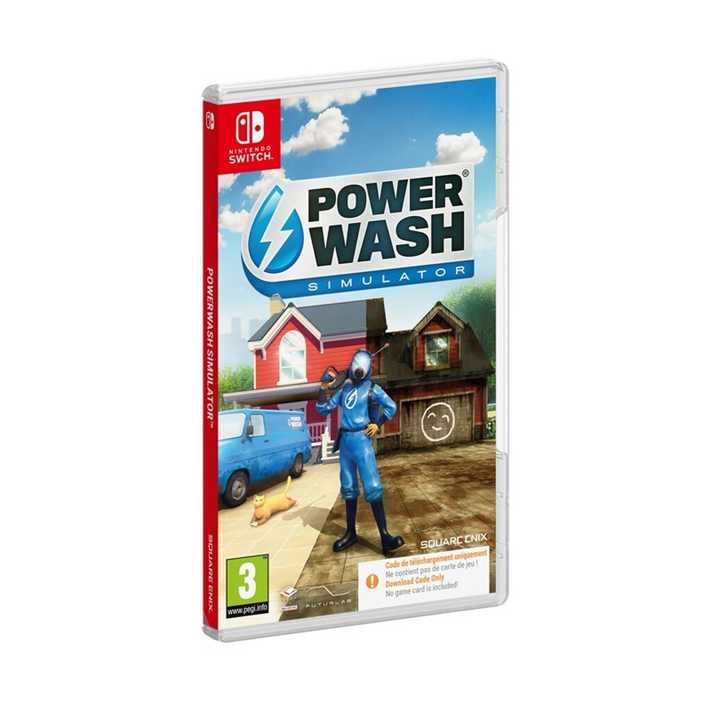 PowerWash Simulator (Code in a Box) - Nintendo Switch - Simulation
