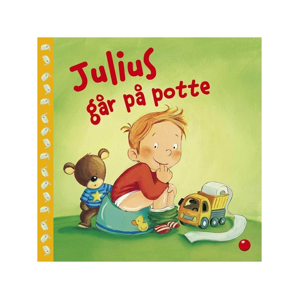 Julius går på potte - Børnebog - Papbog