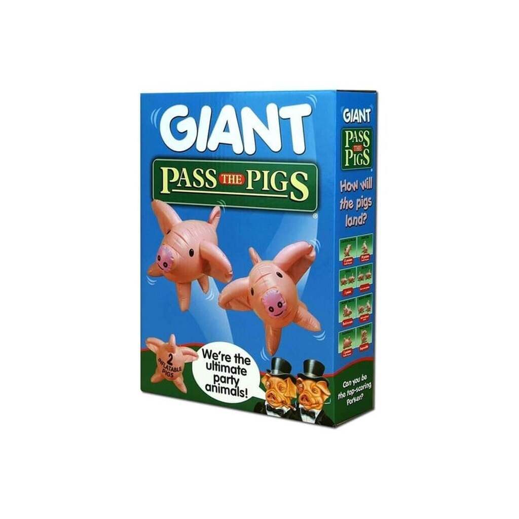 Winning Moves Giant Pass the Pigs Inflatable Dice Game (English)