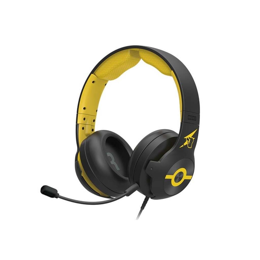 HORI Switch Gaming Headset (Pikachu COOL) - Wired Headset - Nintendo Switch