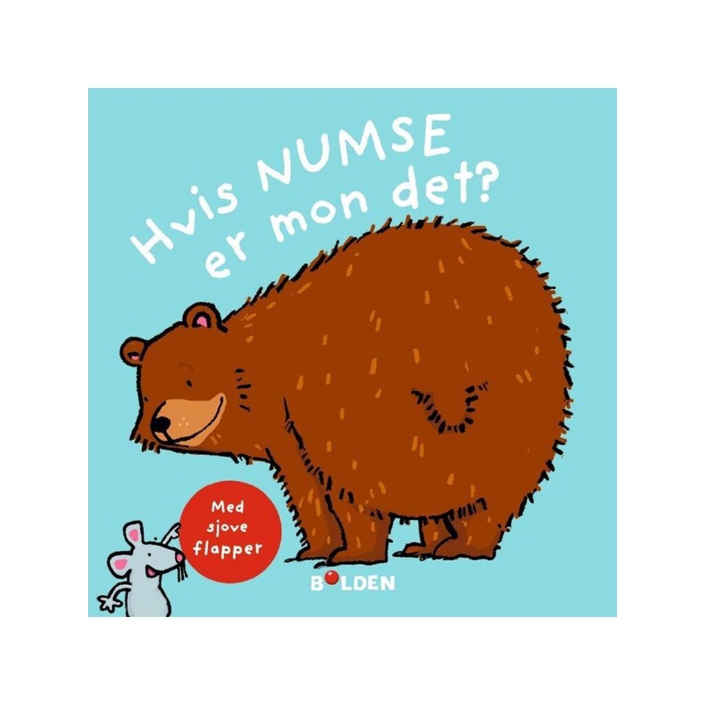 Hvis numse er mon det? (Blå) - Børnebog