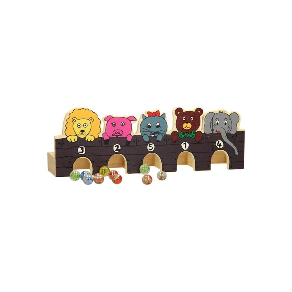 Playwood Marble Game Wild Animals