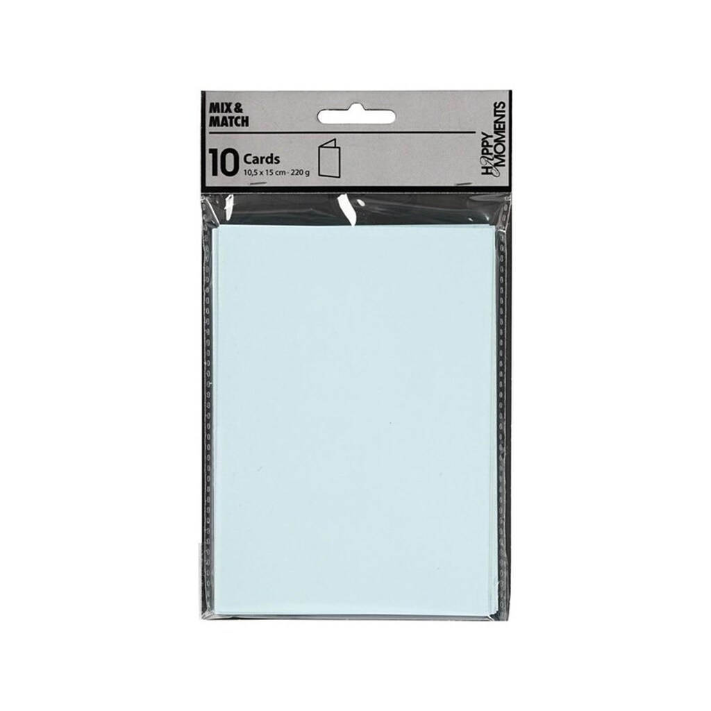 Creativ Company - Cards Light Blue 10.5x15cm 10 pcs.