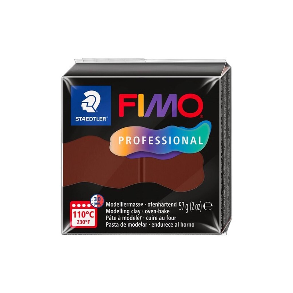 Staedtler MODELLÉR FIMO PROF 57G CHOKO BRUN