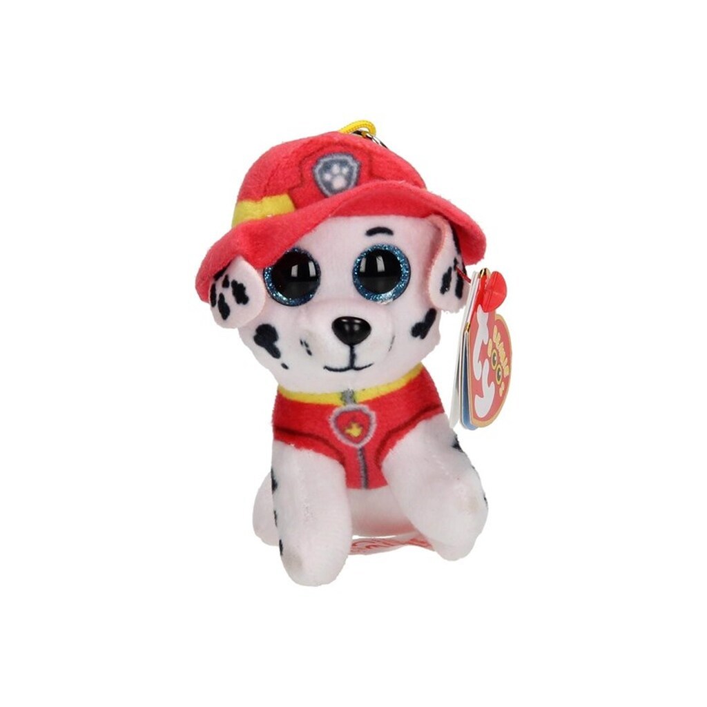 Ty Beanie Boo Clips - PAW Patrol - Marshall Keychain 8.5cm