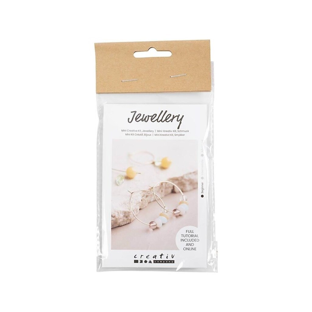 Creativ Company - Mini Hobbyset Jewelry Earrings with Beads