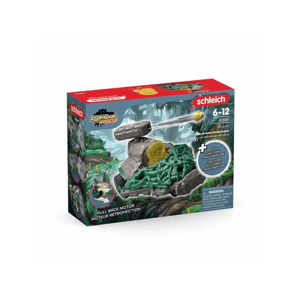 Schleich Jungle Jet Vehicle with Mini Creature