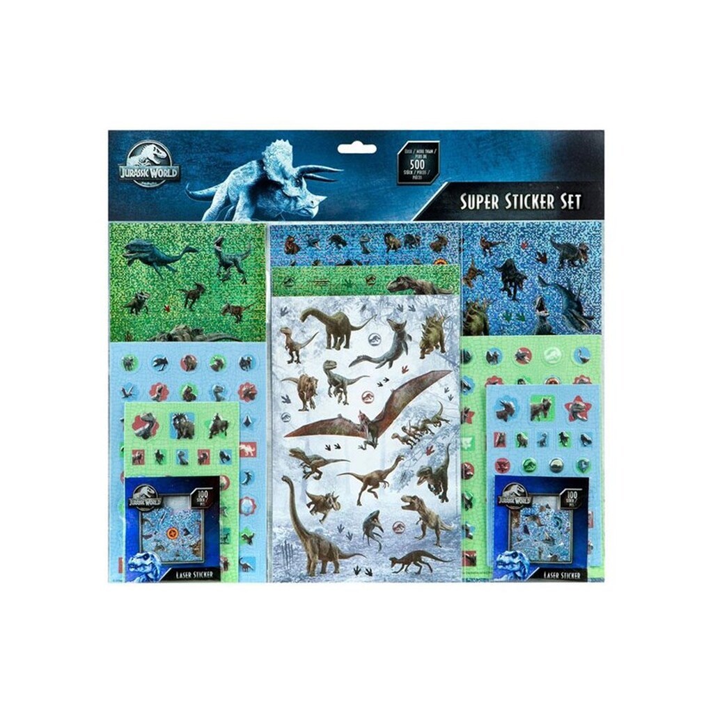 Undercover - Super Jurassic World sticker set