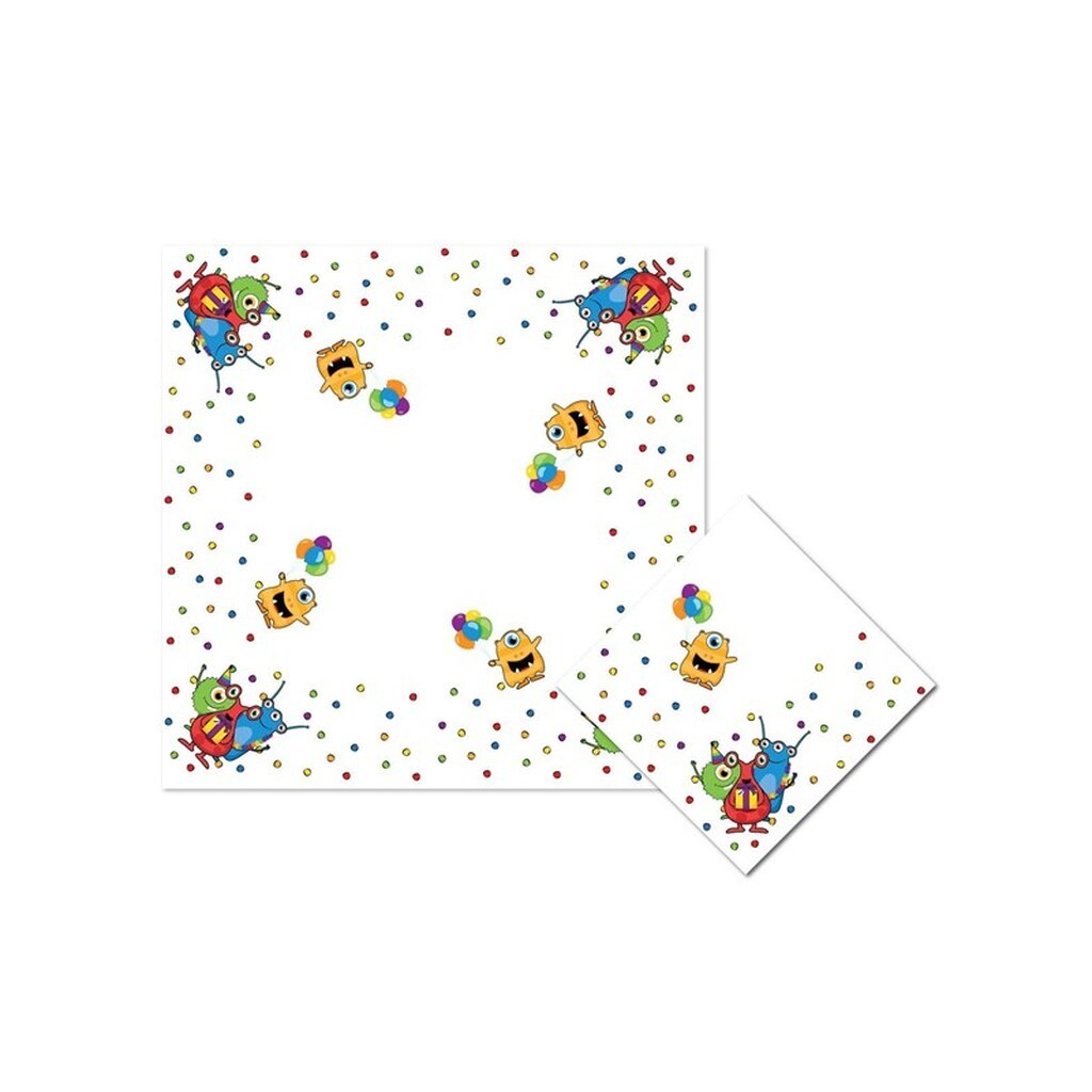 Haza Witbaard Napkins Monster Party 20 pcs.