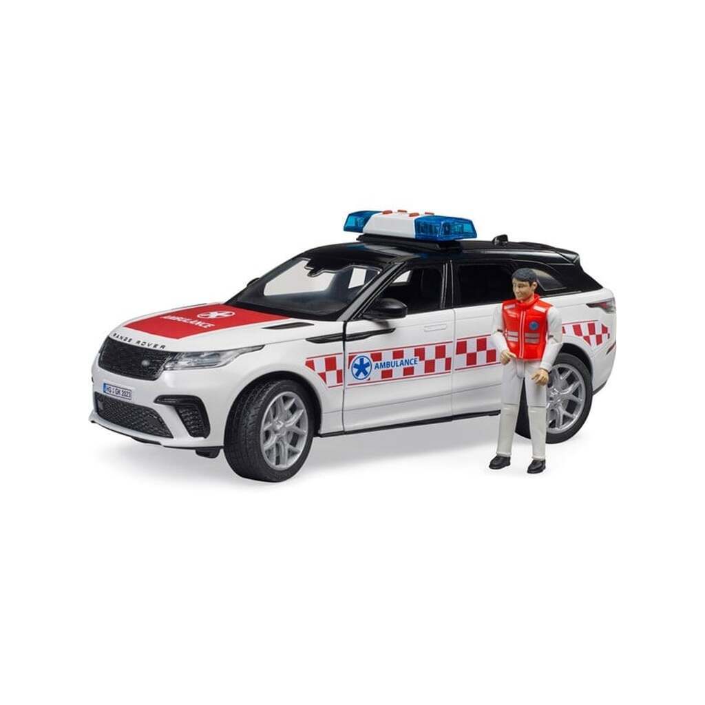 Bruder Range Rover Velar Emergency vehicle with driver