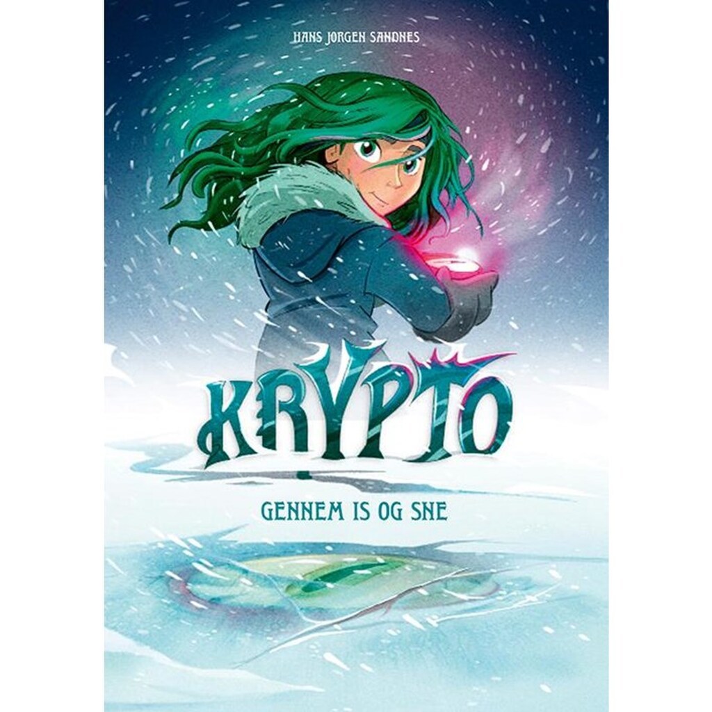 Krypto 5: Gennem is og sne - Børnebog - Hardcover