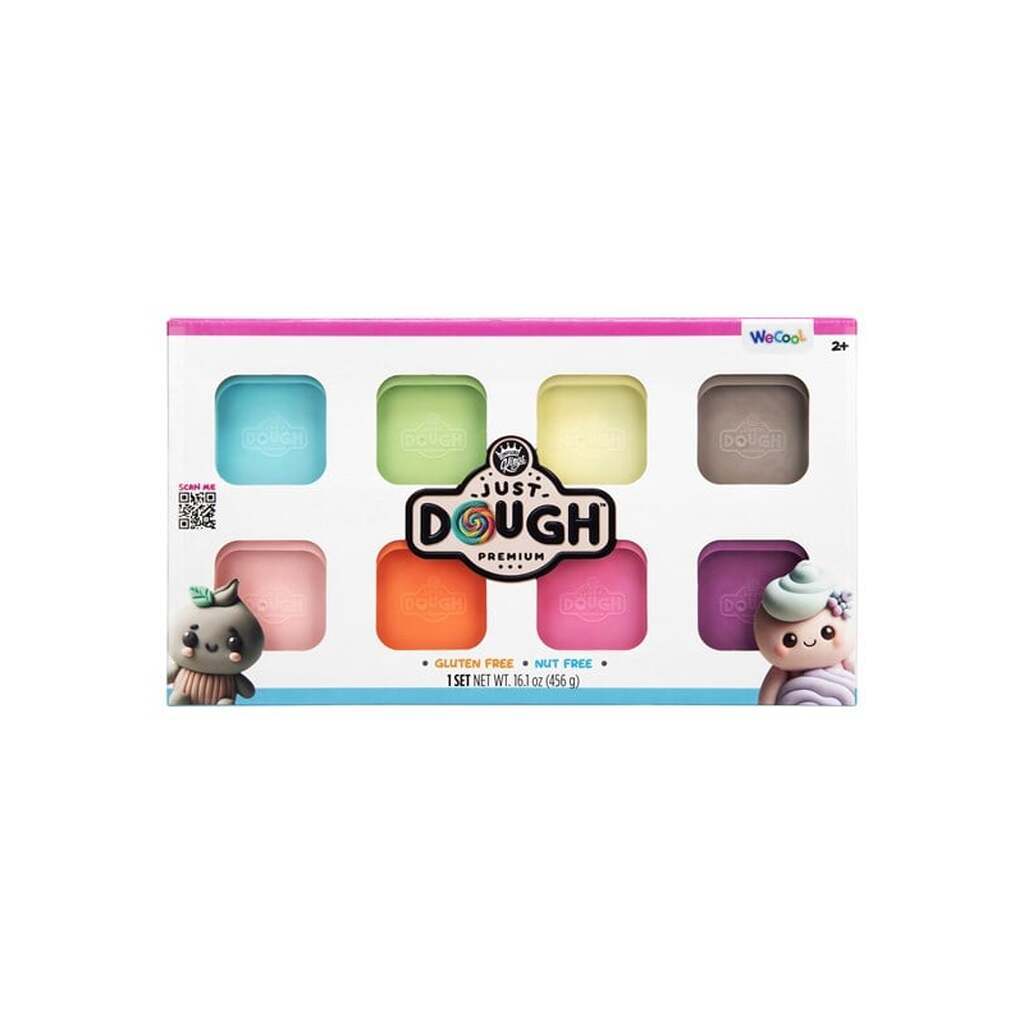 Just Dough Modellervoks, 8 stk, 568 g, pastelfarver