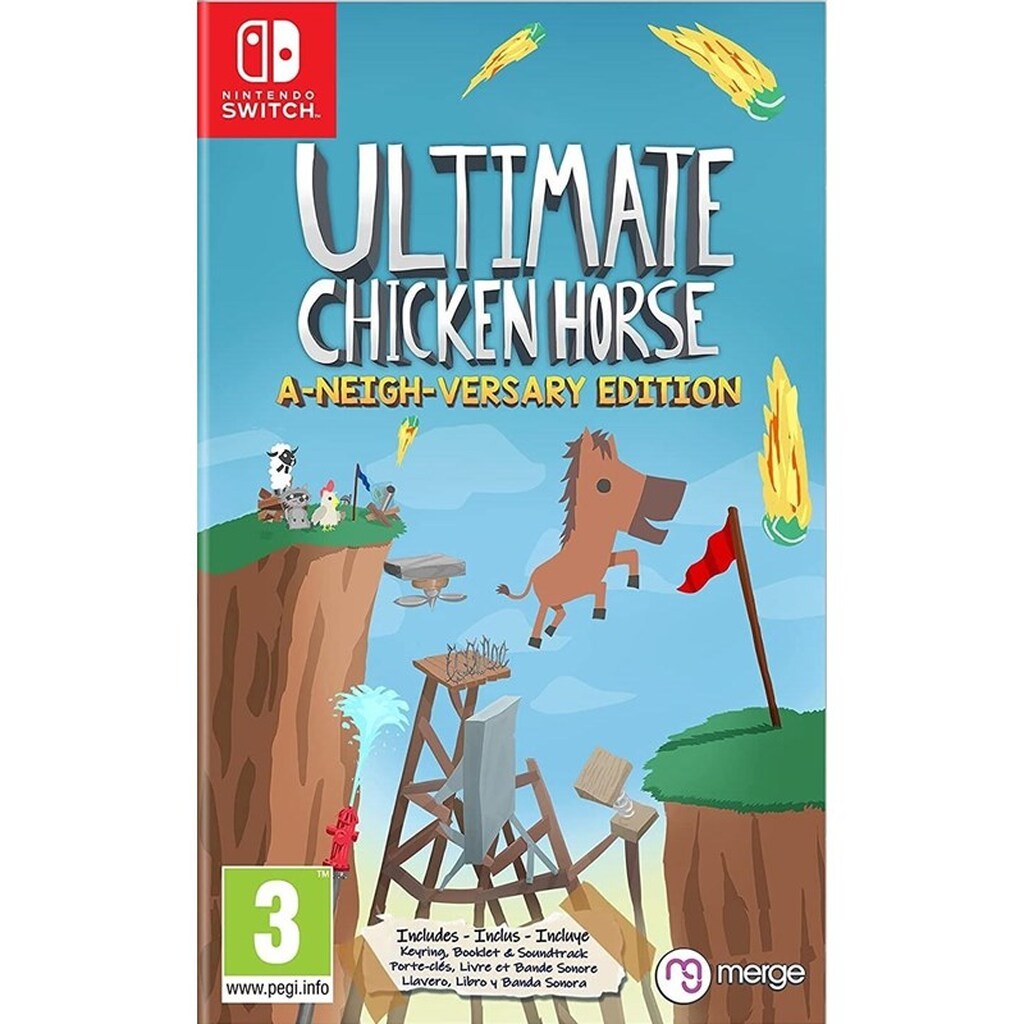 Ultimate Chicken Horse: A-Neigh-Versary Edition - Nintendo Switch - Platformer