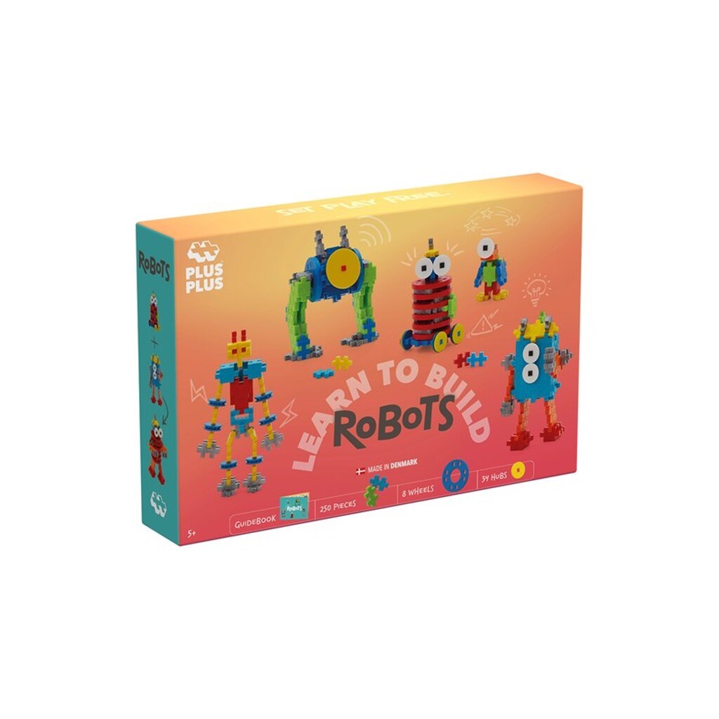 Plus-Plus Learn to Build Robots 250 pcs