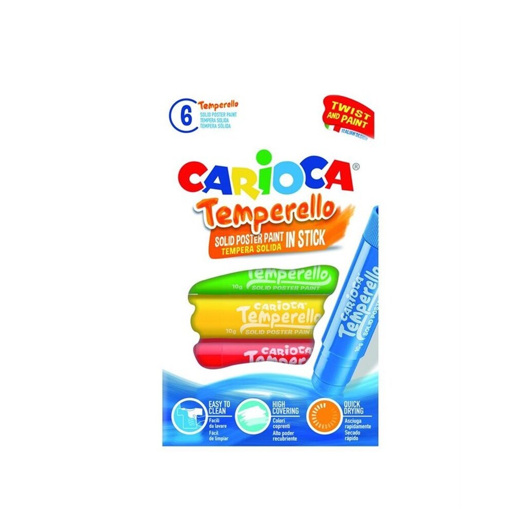 Carioca Temperello. 6 stk.