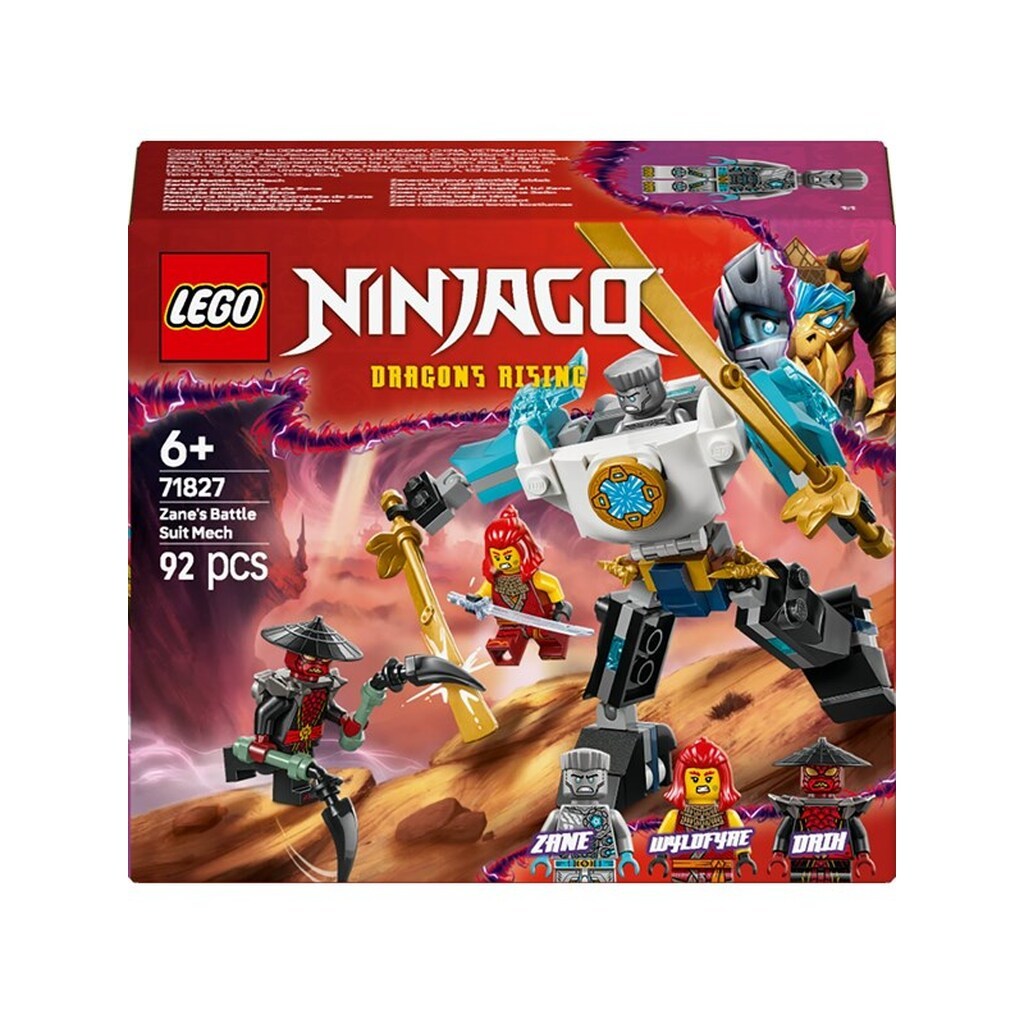 LEGO Ninjago 71827 Zanes kampdragt-mech