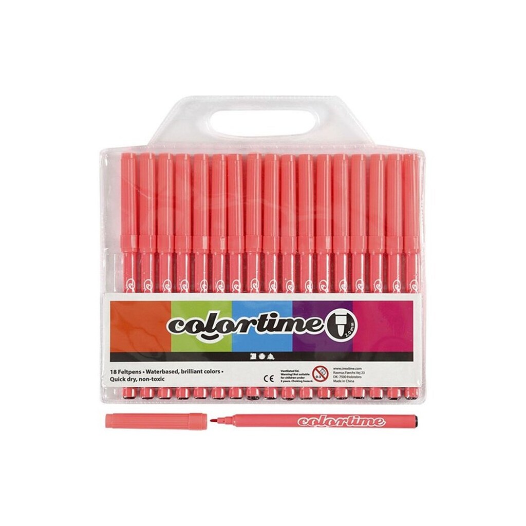 Creativ Company Pink markers 18st.