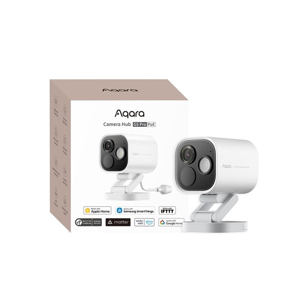 Aqara Camera Hub G5 Pro, PoE, White