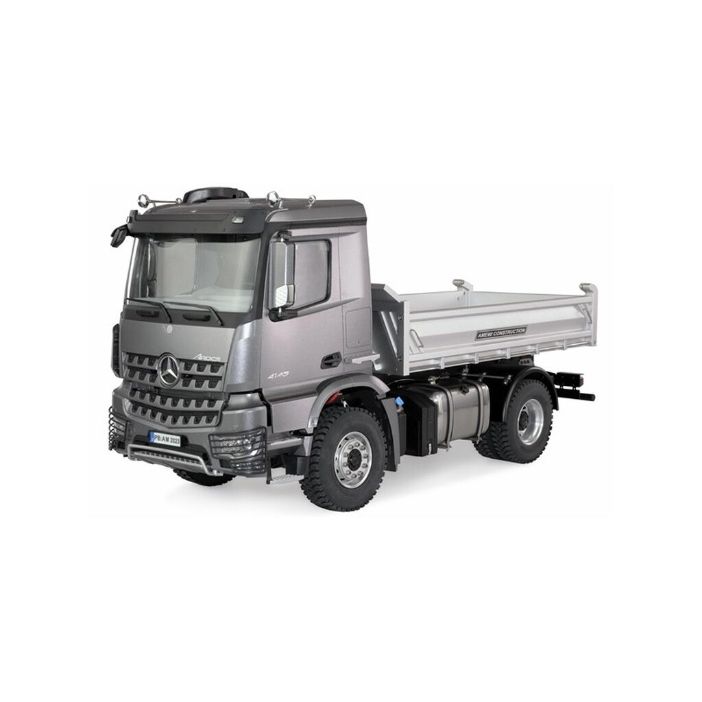 Amewi Mercedes-Benz Arocs Hydraulic Dumper Lorry Basic 4x2 1:14 RTR Grey