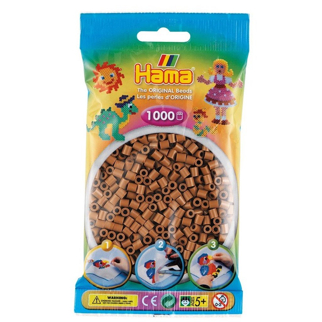 Hama Beads - Nougat Brown 1000 pcs