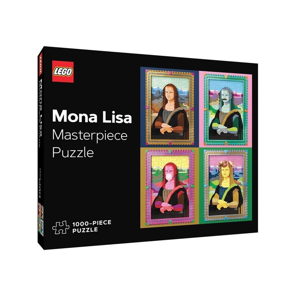 Euromic LEGO® Mona Lisa Masterpiece 1000-Piece Puzzle