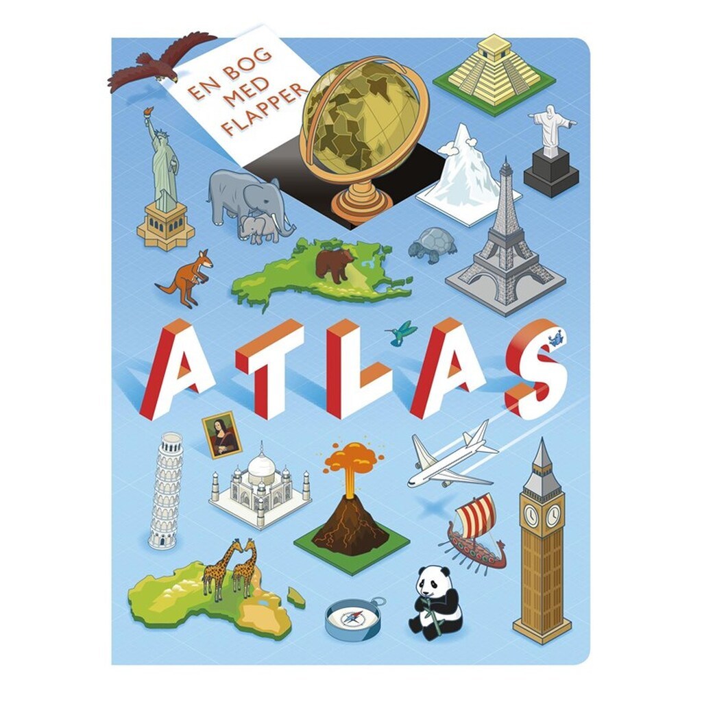 Atlas - Børnebog - hardcover