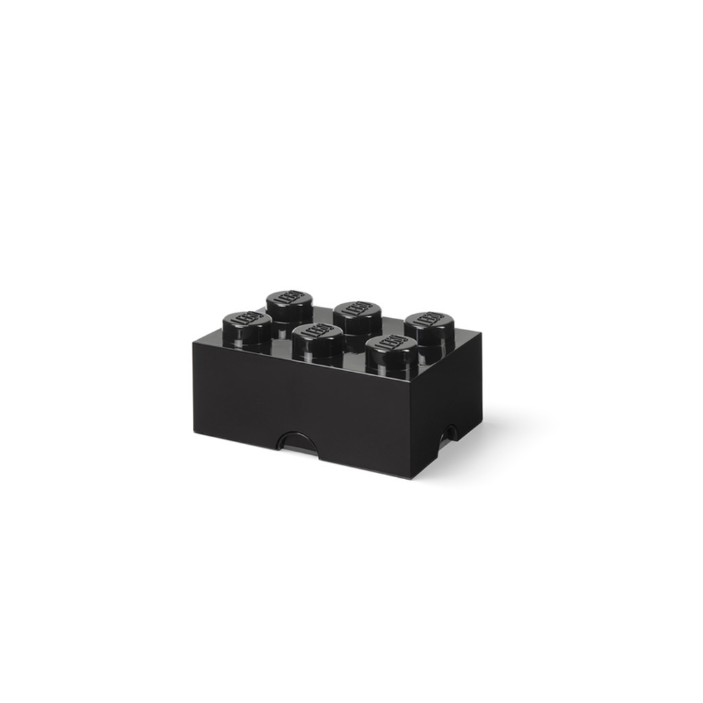 LEGO Storage brick 6 - BLACK