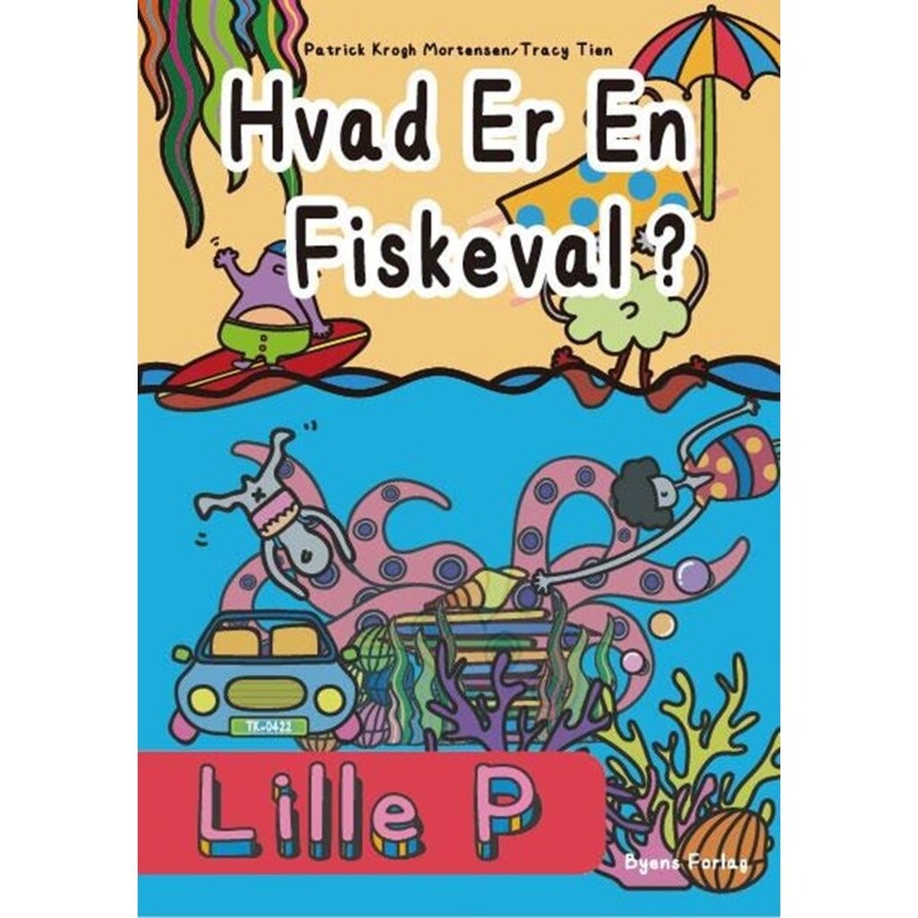 Lille P - Hvad er en Fiskeval? - Børnebog - hardback