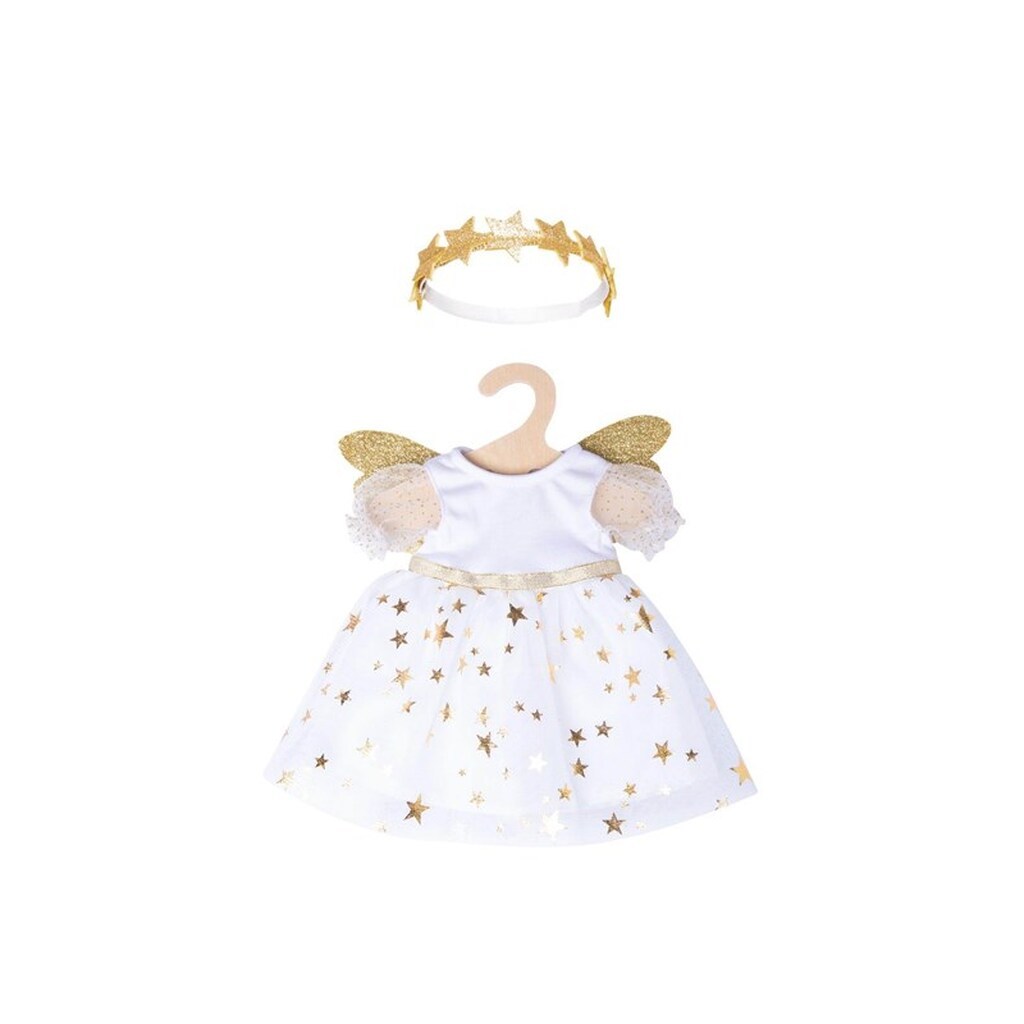 Heless Doll dress Angel with Stars 35-45 cm