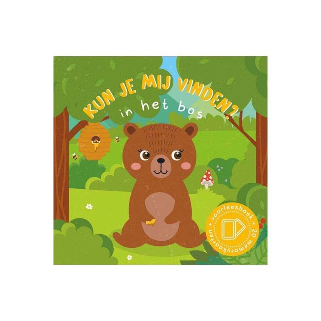 Can You Find Me? In the Woods Read-aloud Book and 20 Memo Cards - Børnebog - Hæfte