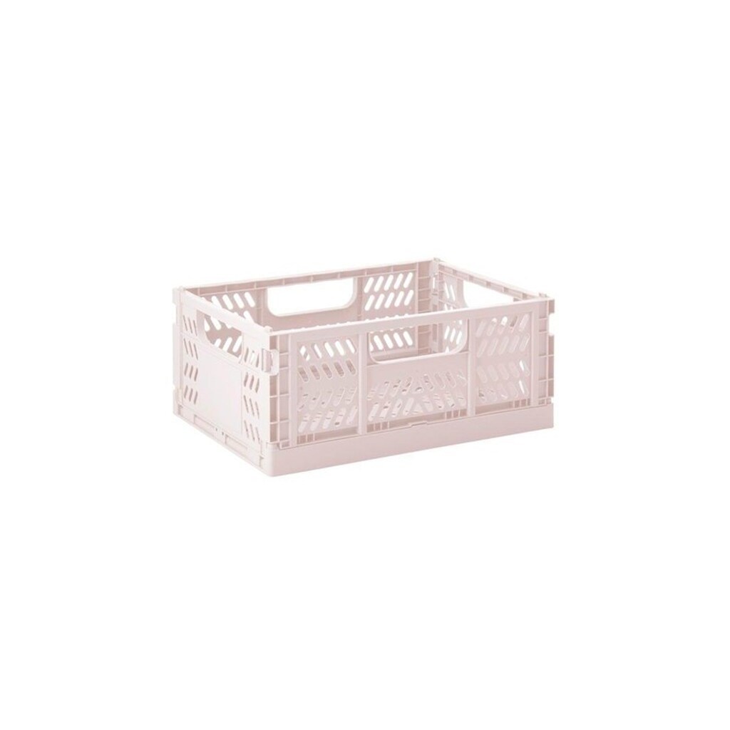 3 Sprouts - Modern Folding Crate Medium Pink
