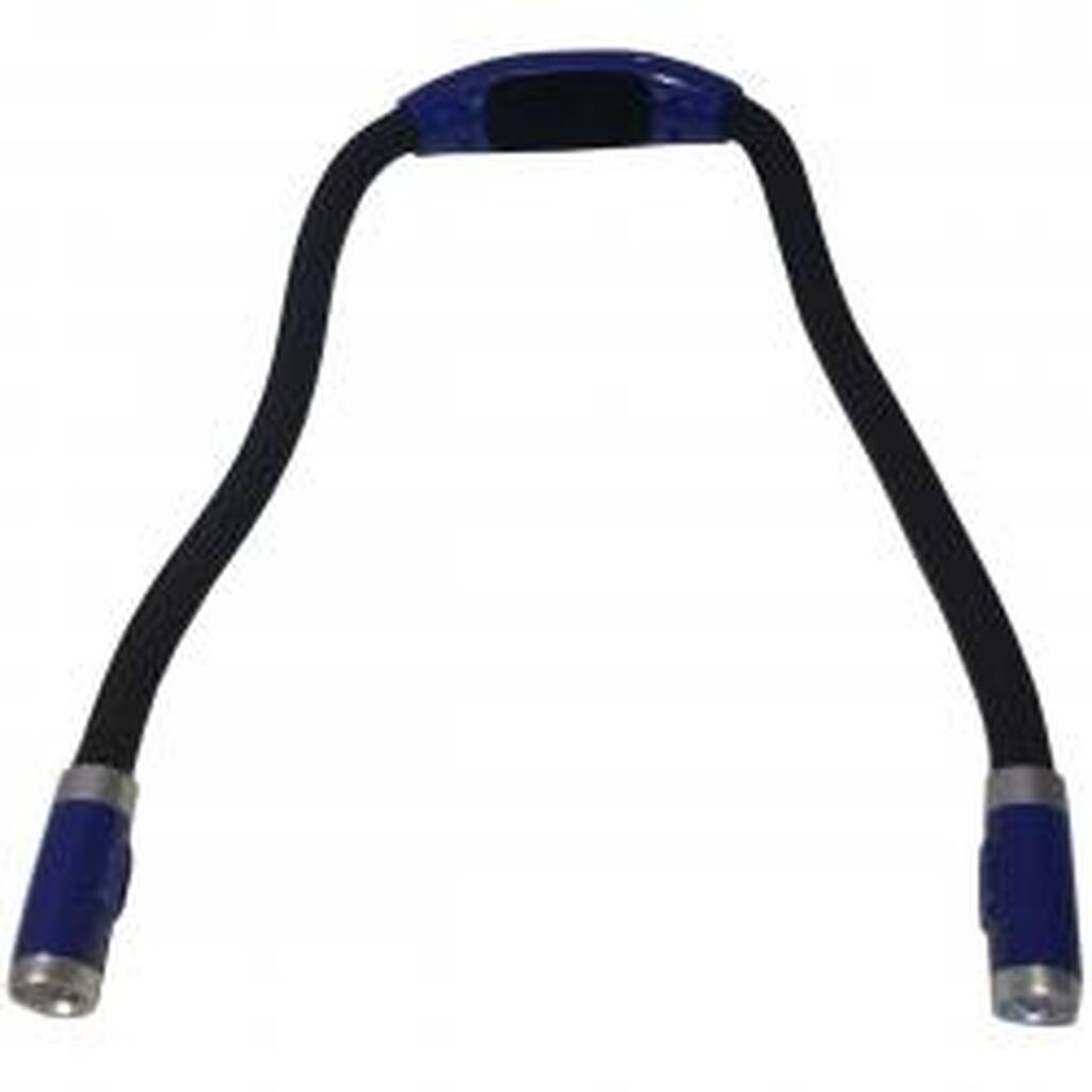 MUTO Genopladelig Strikkelampe - Blå (Necklamp - Blue)