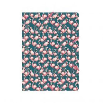 Cedon D Luxe Folder Pink Flamingo - Elastikmappe
