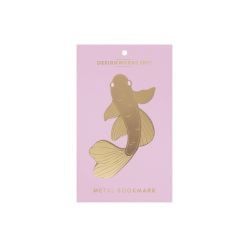 Designworks Ink Metal Bookmark Koi Fish - Bogmærke