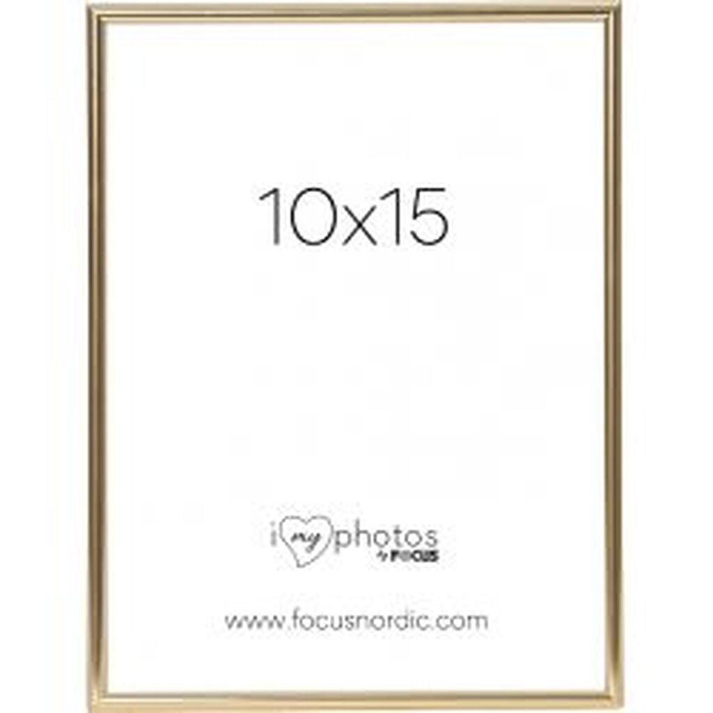 Focus Can-Can Shiny Gold 10x15 - Ramme