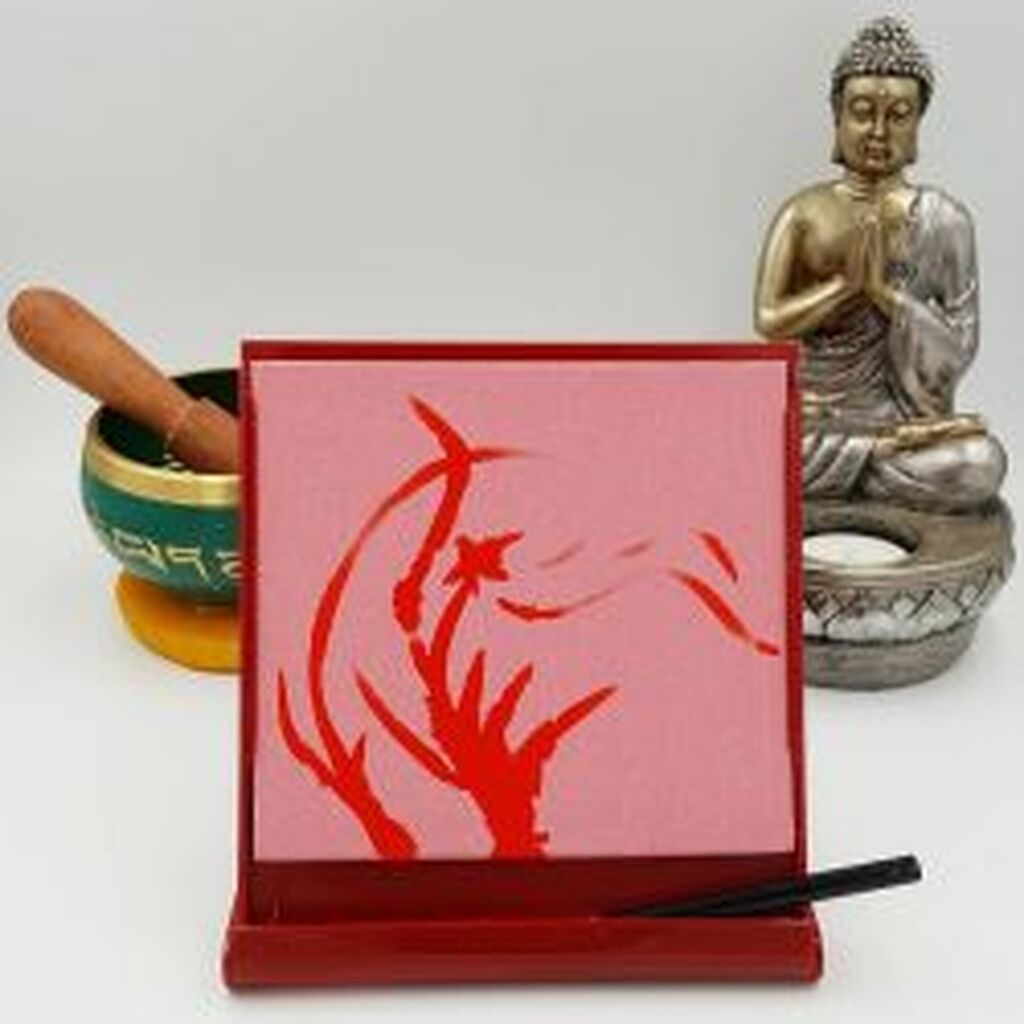 Mini Buddha Board Red - Skriveredskaber