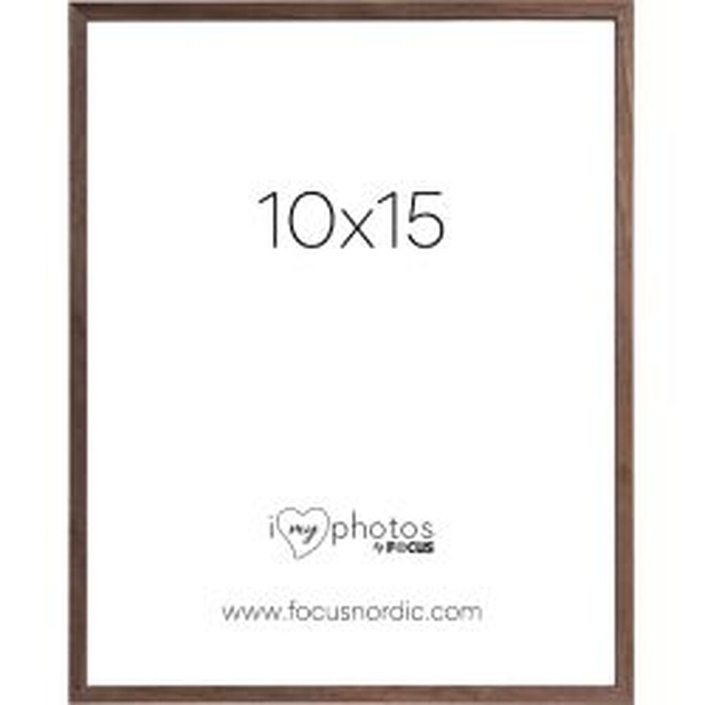 Focus Rock Walnut veneer 10X15 - Ramme