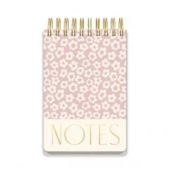 DesignWorks Ink Large Chunky Notepad - Lilac Groovy Floral - Notesblok