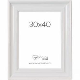 Focus Charleston White 30x40 - Ramme