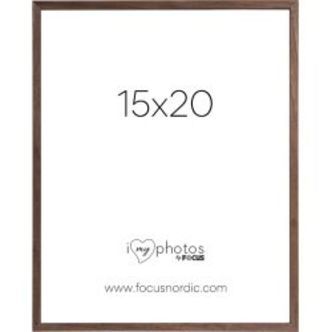 Focus Rock Walnut veneer 15X20 - Ramme