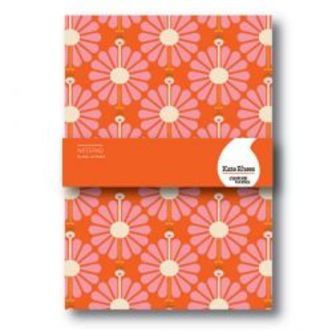 Customworks Notepad A5 Flowers & Birds - Notesblok