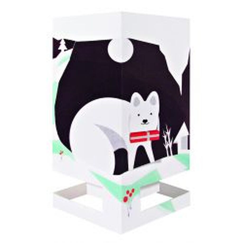 Mayves Greeting Card/candle Northern Lights  Fox - Postkort