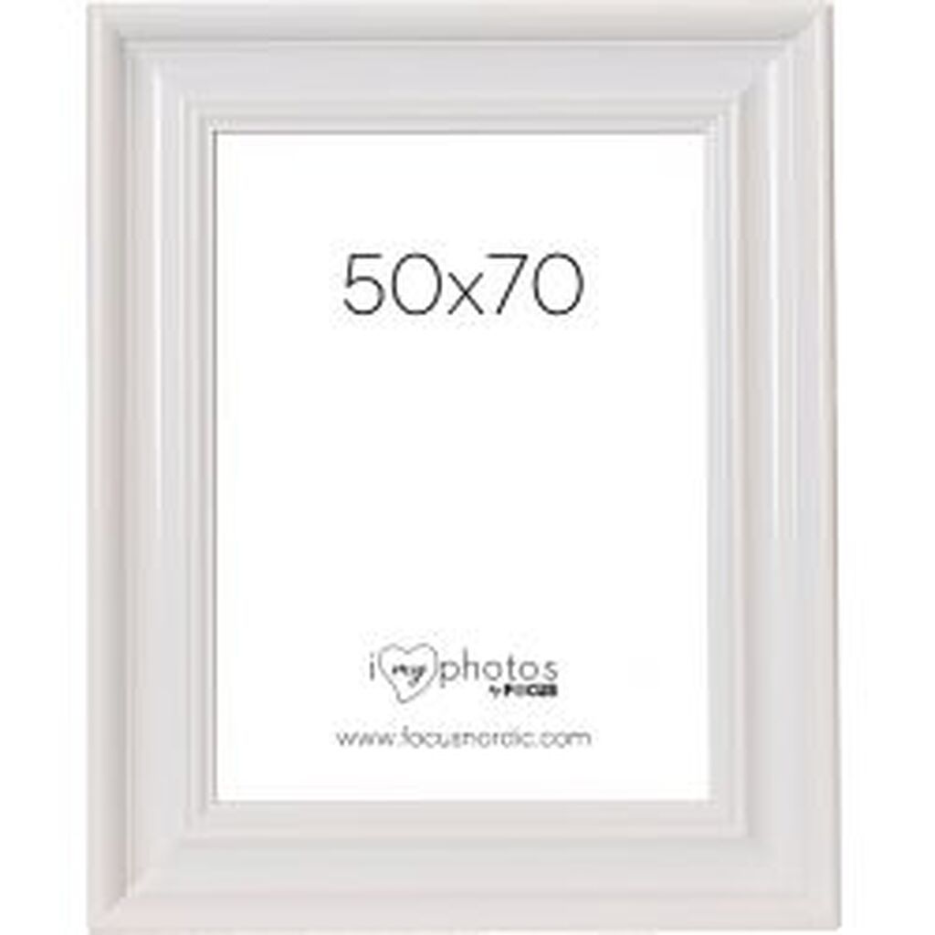 Focus Charleston White 50x70 - Ramme