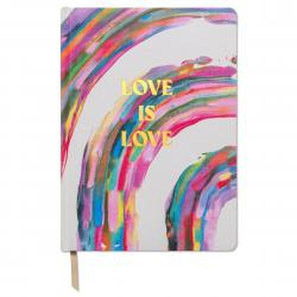 Designworks Ink Jumbo Journal Love Is Love - Notesbog