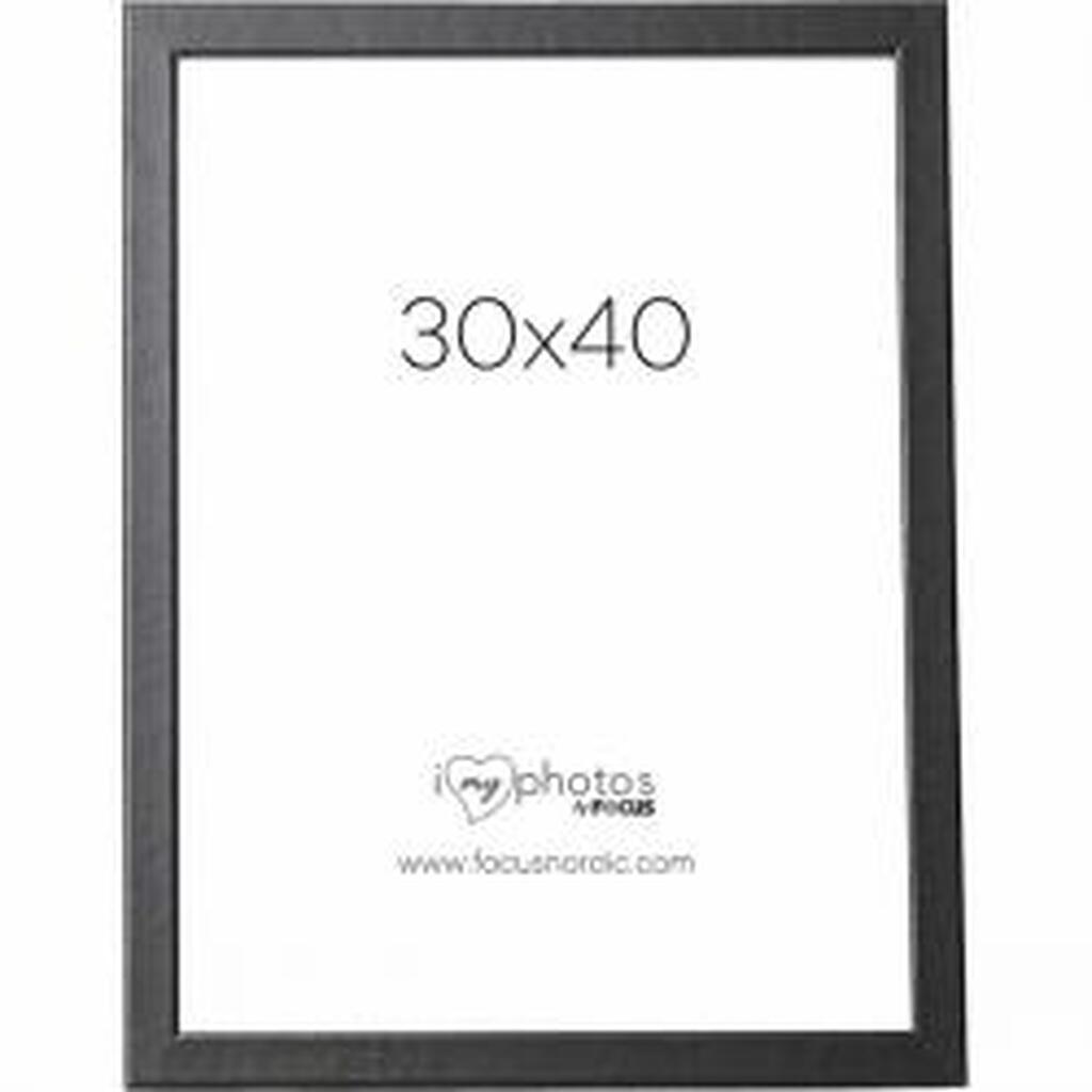 Focus Pop Black 30x40 - Ramme