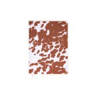 Designworks Ink Jumbo Journal Velvet Cowprint - Notesbog
