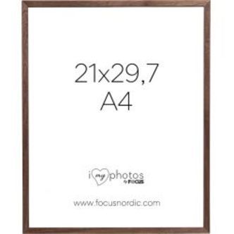 Focus Soul Walnut veneer 21X29,7 (A4) - Ramme